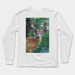 White-tailed deer Buck Long Sleeve T-Shirt